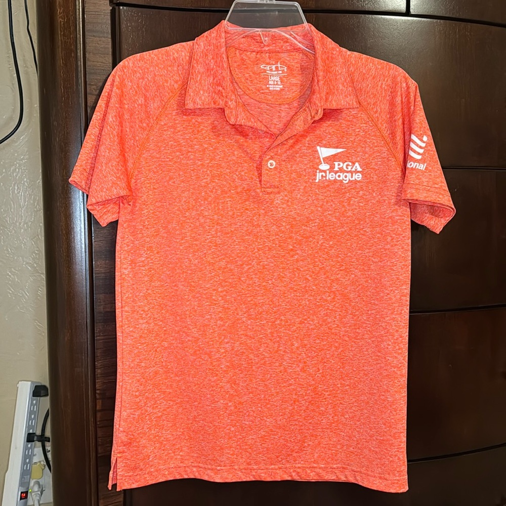 Jr. PGA golf shirt boys size L